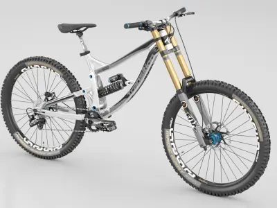 Multi Speed Bicycle 3D model