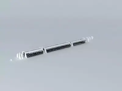 Airbus A330-300 Interior Free 3D model