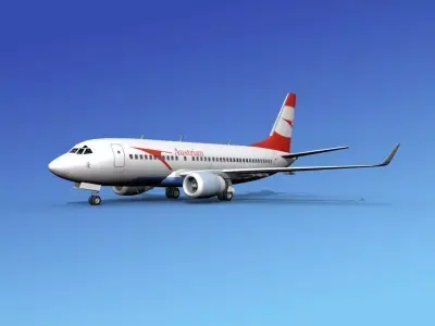 Boeing 737-700ER Austrian Airways 3D model