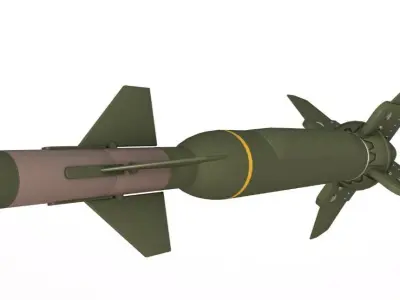 GBU-24B Paveway 3D model