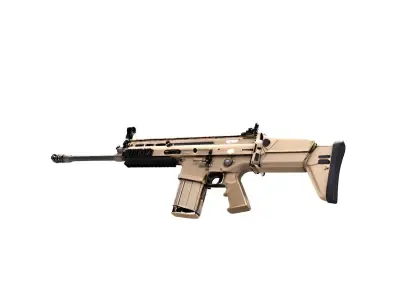 SCAR 17S DMR 3D model