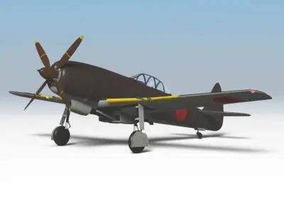 Tachikawa Ki94II 3D model