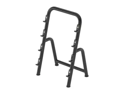 Technogym Barbell Rack 3D model