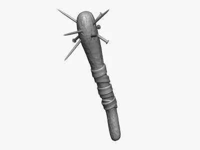 Weapon Cudgel Free 3D model