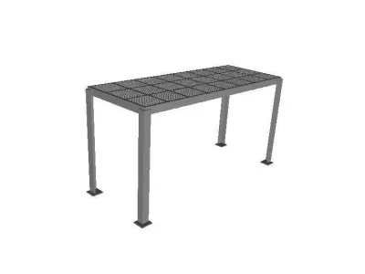 Steel Canopy Free 3D model