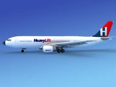 Airbus A300 Heavy Lift 3D model