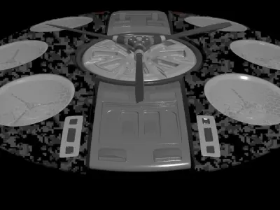 Dutch Industrial Space Company - Concept 08 - Dominus 3D model