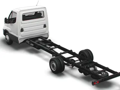Iveco Daily Single Cab L6 Chassis 2022 3D model