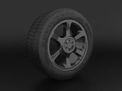 Gtr rims Free 3D model