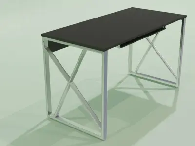 PC desk Free low-poly 3D model