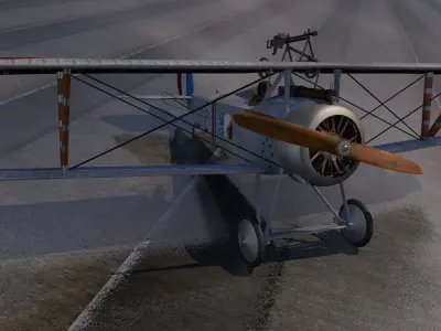 Nieuport 17 3D model