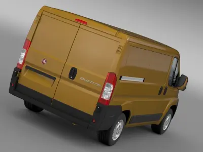 Fiat Ducato Van L1H1 2006-2014 3D model