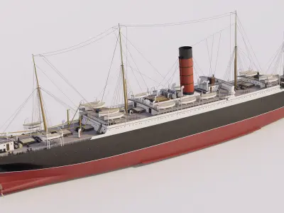 RMS Carpathia 3D model