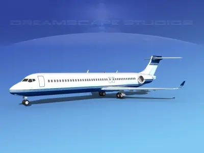 Comac ARJ21-900 Corporate 1  3D model