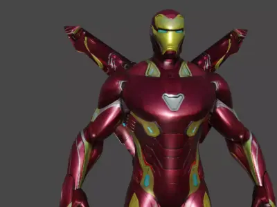 Iron Man Infinity 3D model