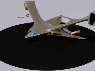 Big jet 3D model