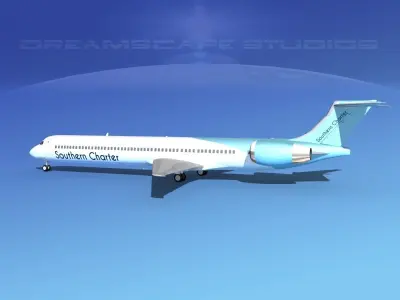 McDonnell Douglas MD-90 Southern Charter 3D model