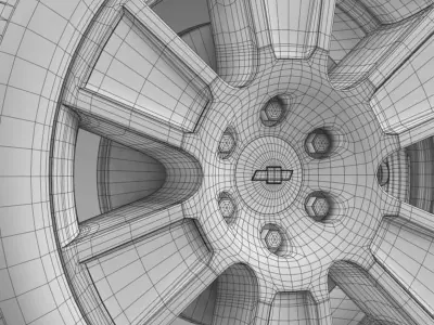 Chevrolet Silverado RegularCab 2007 3D model