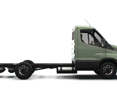 Iveco Daily Single Cab L2 Chassis 2024 3D model