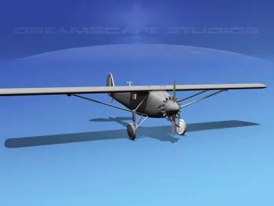 Ryan NYP Spirit of St Louis VBM 3D model