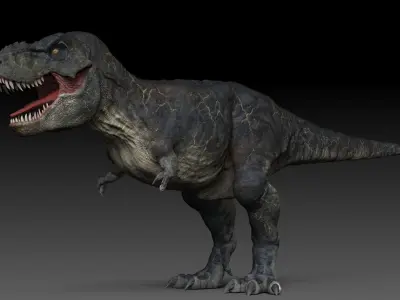 Dinosaur T Rex -Tyrannosaurus Rex Sue Sculpt Project 3D model
