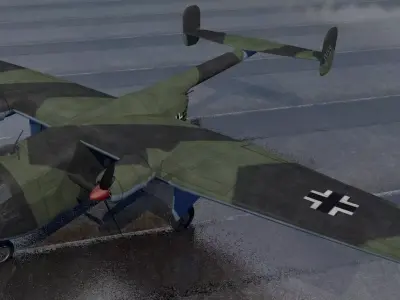 Arado Ar-232A 3D model