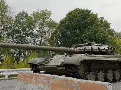 T-64 B 3D model