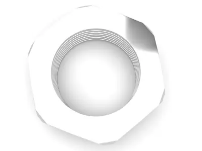 Hex Nut 3D model
