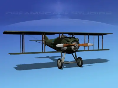 SPAD SXIII V11 3D model