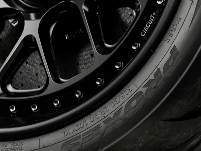 Toyo Proxes R888R 315 30 ZR20 101Y 3D model