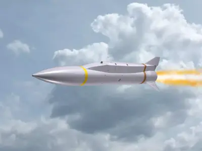 AGM-131 SRAM II 3D model