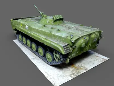 3d scan BMP-1P 3D model