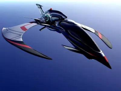 MXR-13 Starfighter 3D model