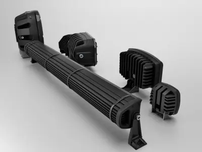 LED Lights Collection 3D model