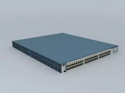 Cisco Catalyst 3750G-48 3D model