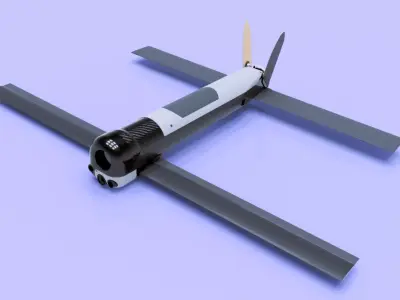AeroVironment Switchblade300 Kamikaze Drone 3D print model