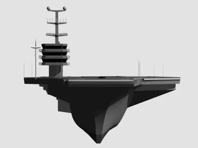 Generic US Aircraft Carrier 3D model