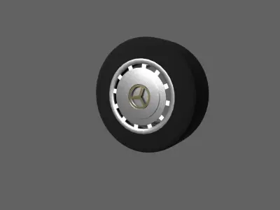 Mercedes tire 3D model