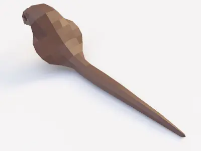 Baby snake 3d model Free low-poly 3D model