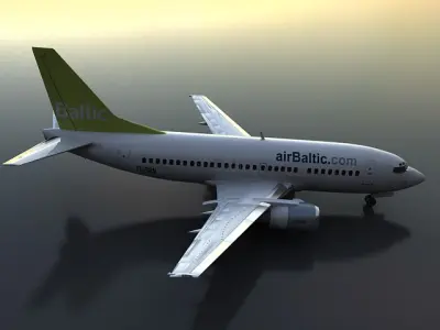 B 737 500 3D model