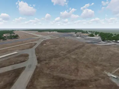 Smith Reynolds Airport - Winston Salem 3D model