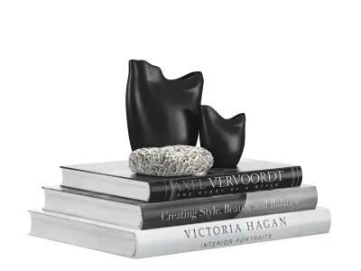  Bird Vase Black 3D model