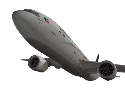 Boeing 777-200LR Ceiba Intercontinental Airlines 3D model