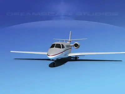 Cessna C560XL Citation V07 3D model