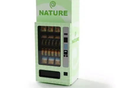 Natural Snack Vending Machine 3D model