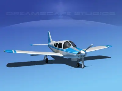 Piper Cherokee Arrow 3D model