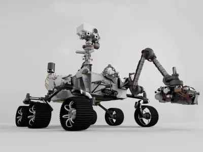 Curiosity Rover Perseverance Mars Rover 3D model