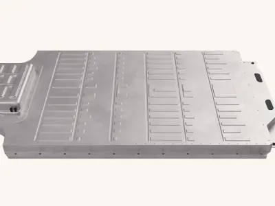 Tesla Model S Battery Pack 3D model