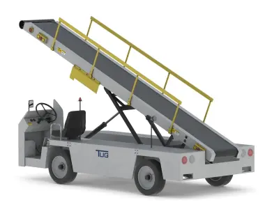 Airport Conveyor Belt Loader TUG 660 3D model