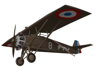Wibault 72 C1 3D model